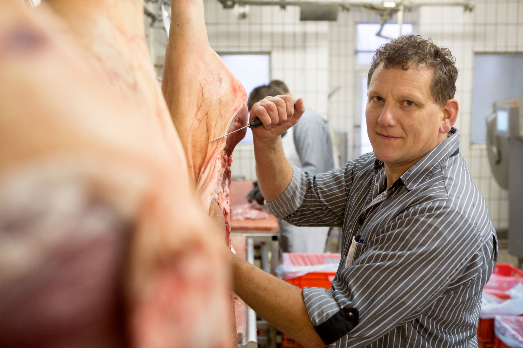 Interview met vakslager William Hermanussen uit Overasselt over het goede verhaal van ons varkensvlees, van begin tot eind