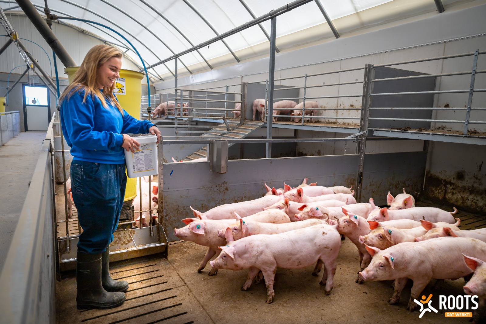 Trotse jonge boeren